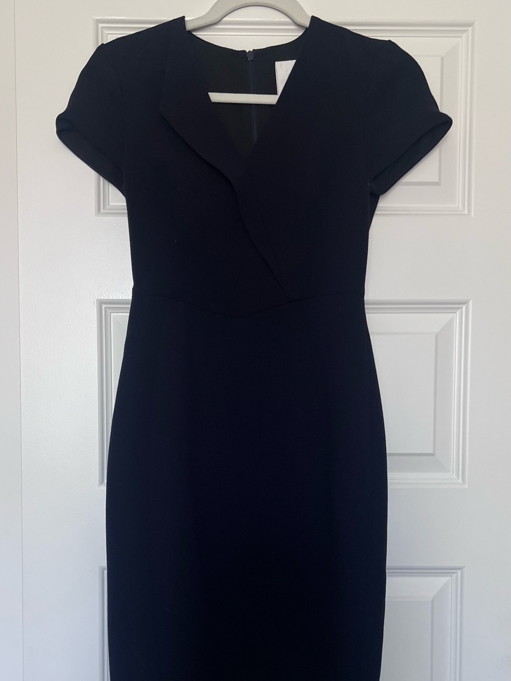 LK Bennett Navy Eline Sheath Dress Size US 2